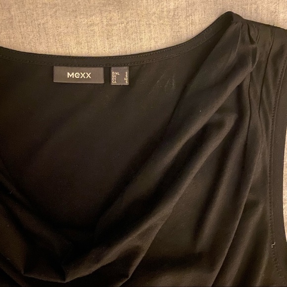 🎈$10 add on MEXX top. Beautiful draped neck top. - Picture 2 of 5